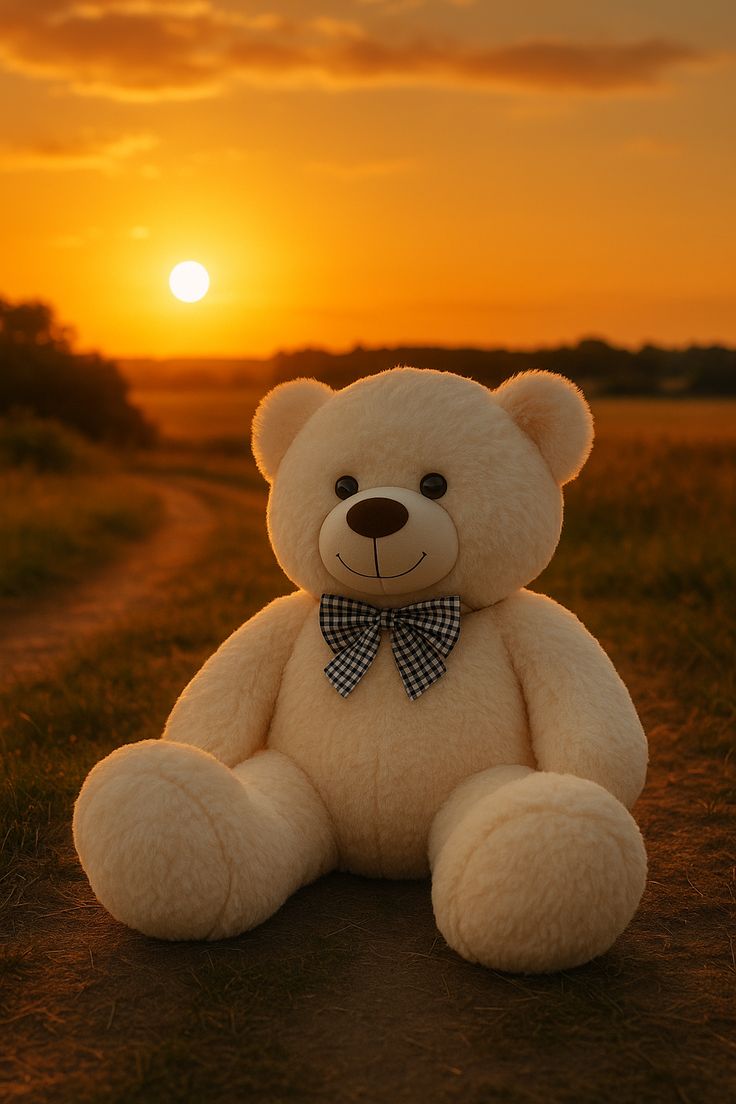 teddy bear cute couple dp cartoon